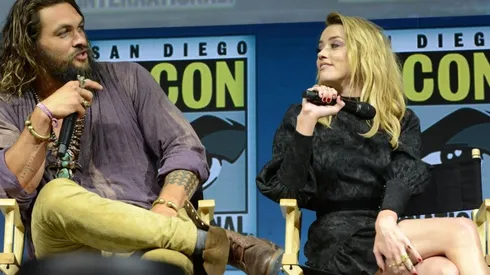Amber Heard y Jason Momoa
