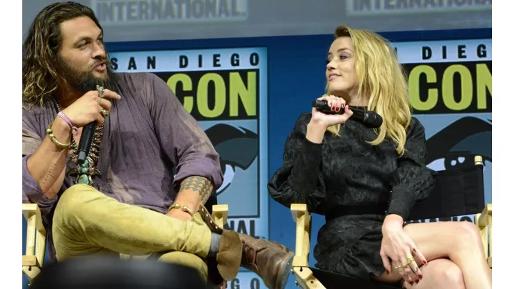 Amber Heard y Jason Momoa