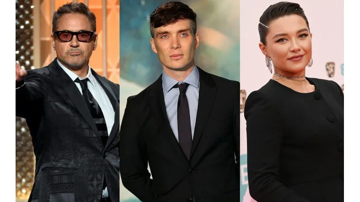Oppenheimer: nuevas fotos de Robert Downey Jr, Cillian Murphy y Florence Pugh en la película de Christopher Nolan.