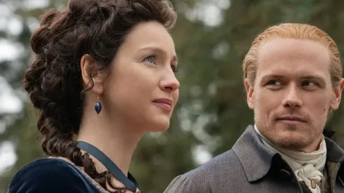 Sam Heughan y Caitriona Balfe