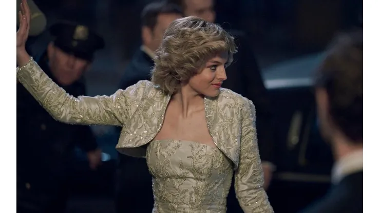 Emma Corrin en The Crown.