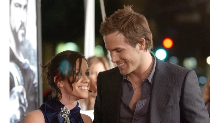 Alanis Morrisette y Ryan Reynolds.