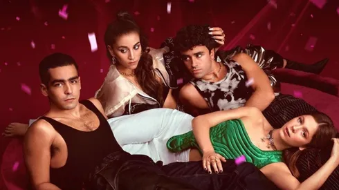 Algunos de los protagonistas de Élite.