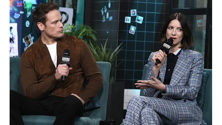 Sam Heughan y Caitriona Balfe