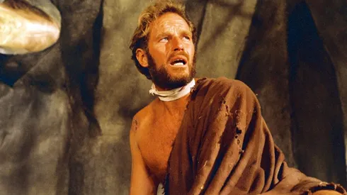 Charlton Heston es el protagonista de esta saga.