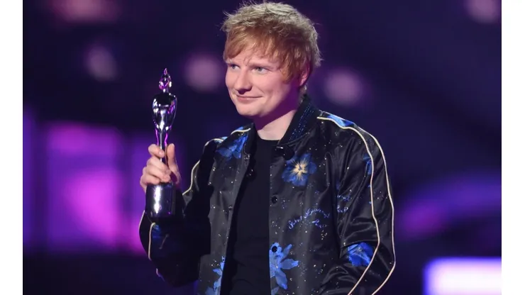 Ed Sheeran en los BRIT Awards 2022.