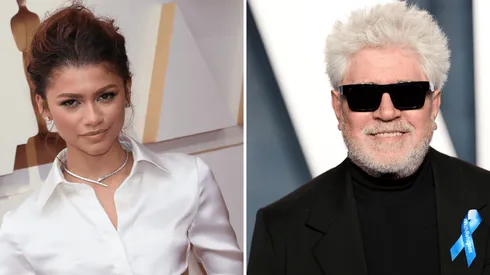 Zendaya y Pedro Almodóvar se encontraron en los Oscar 2022.