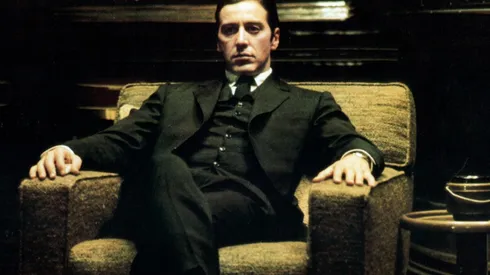Al Pacino como Michael Corleone.