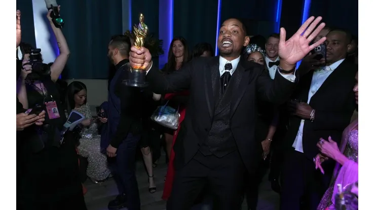 Como si nada hubiese pasado: así celebró Will Smith su Oscar luego del escándalo con Chris Rock.