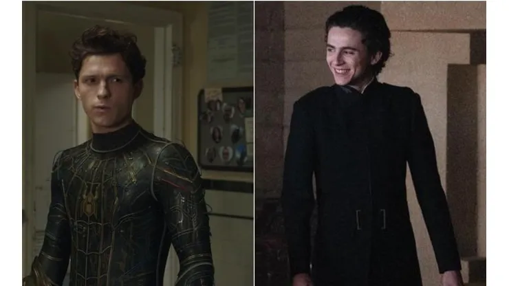 Tom Holland en No Way Home y Timothée Chalamet en Dune