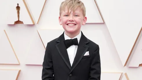 Jude Hill en la alfombra roja.