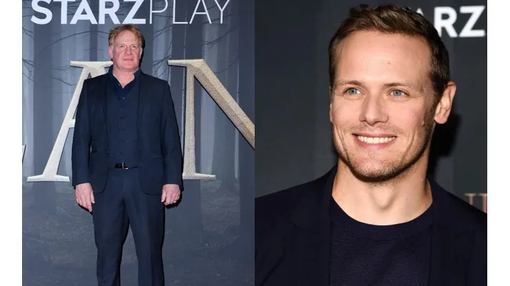 Mark Lewis y Sam Heughan