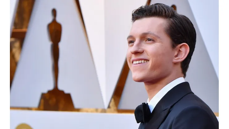 Tom Holland asistió a la entrega de los Premios Oscar en 2018.