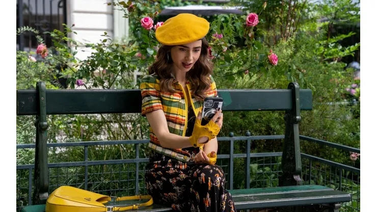 Lily Collins en Emily in Paris