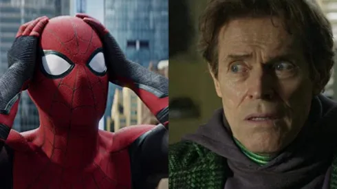 Tom Holland y Willem Dafoe