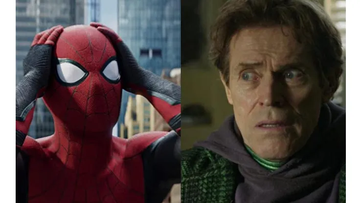 Tom Holland y Willem Dafoe