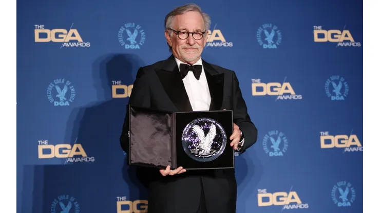 Spielberg, durante los premios del gremio de directores.