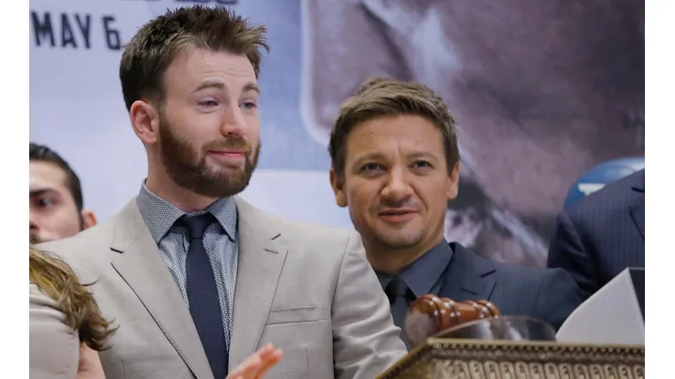 Chris Evans y Jeremy Renner compartieron el Universo Cinematográfico de Marvel.