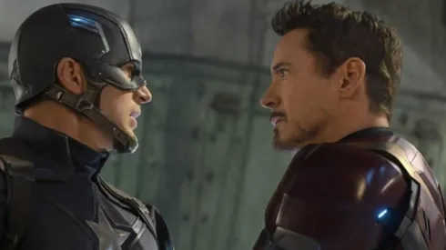 El Capitán América y Iron Man
