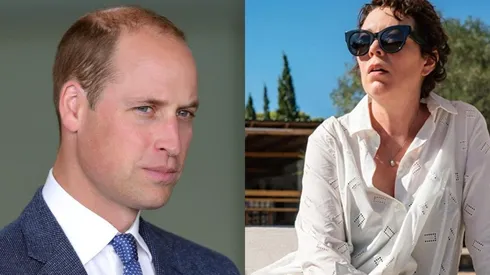 Olivia Colman y El Príncipe William