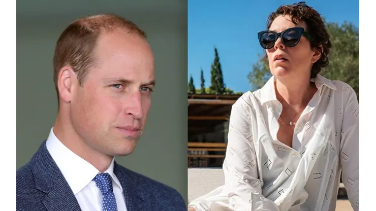 Olivia Colman y El Príncipe William