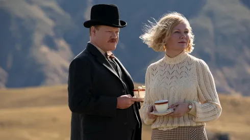 Plemons actuó en la película junto a su pareja, Kirsten Dunst.