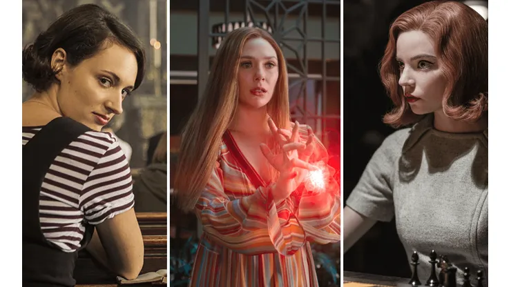Fleabag, WandaVision y The Queen's Gambit, algunas de las series protagonizadas por mujeres.