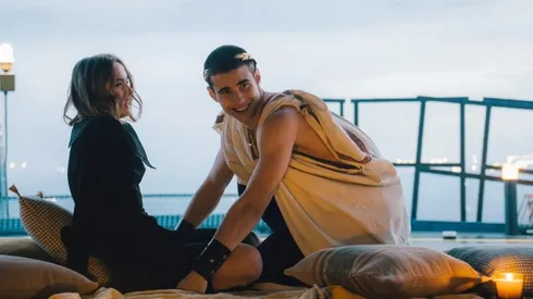 Clara Galle y Julio Peña en A través de mi Ventana