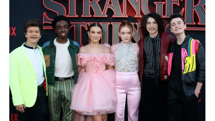 Los protagonistas de Stranger Things.