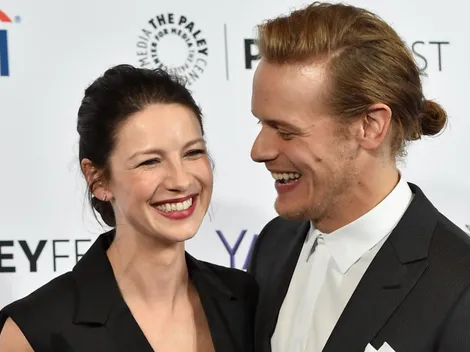 Así es la verdadera relación de Sam Heughan y Caitriona Balfe fuera de Outlander