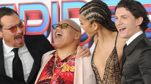 Algunas de las figuras de Marvel en la premiere de Spider-Man: No Way Home.