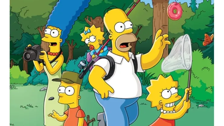 La familia Simpsons.