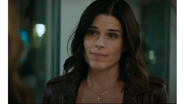 Neve Campbell reapareció en Scream .