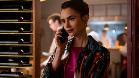 Lily Collins en Emily in Paris