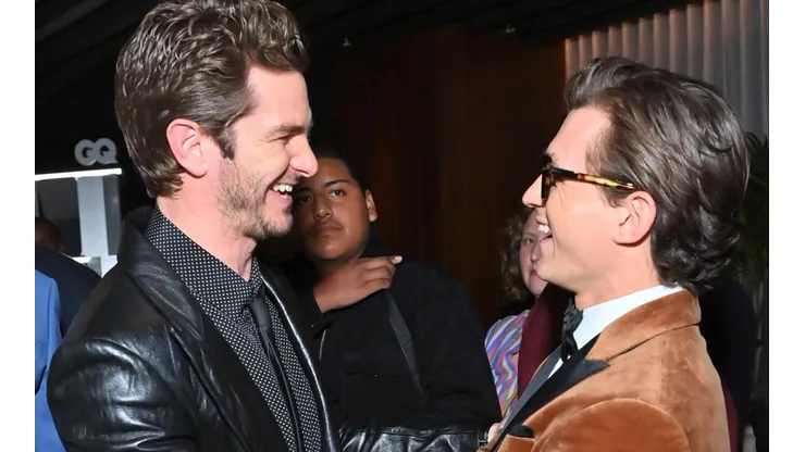 Tom Holland y Andrew Garfield