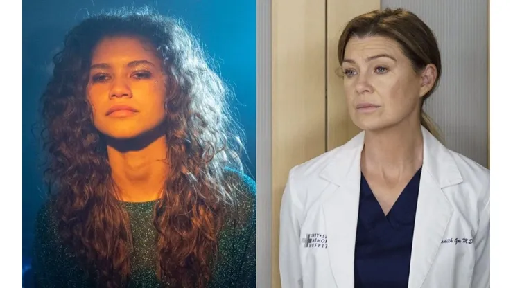 Euphoria y Grey's Anatomy, dos de las series más populares.