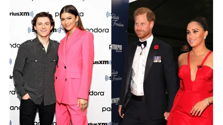 Tom, Zendaya y los duques de Sussex