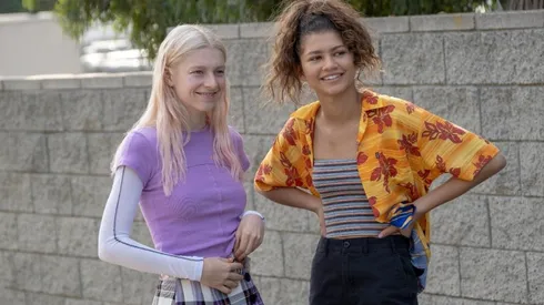 Zendaya y Hunter Schafer protagonizan Euphoria.