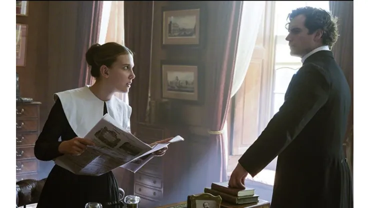 Millie Bobby Brown y Henry Cavill