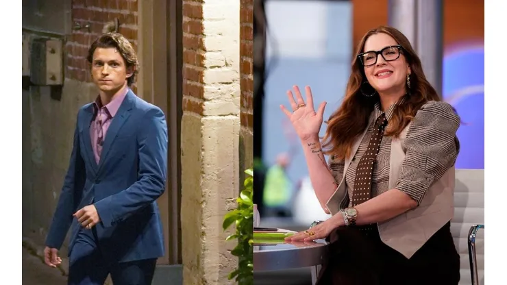 Tom Holland y Drew Barrymore