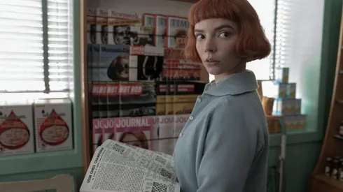 Anya Taylor-Joy en Gambito de Dama