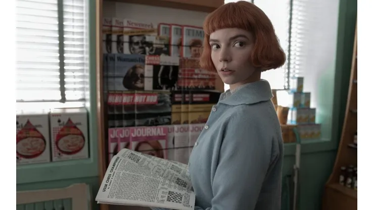Anya Taylor-Joy en Gambito de Dama