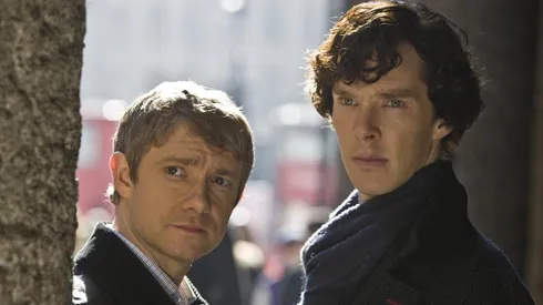 Benedict Cumberbatch y Martin Freeman protagonizaron Sherlock.