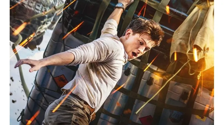 Tom Holland como Nathan Drake.