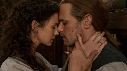Sam Heughan y Caitriona Balfe