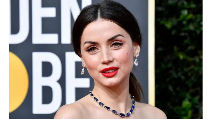 Ana de Armas en los Golden Globes.