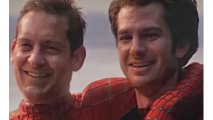 Andrew Garfield y Tobey Maguire en No Way Home