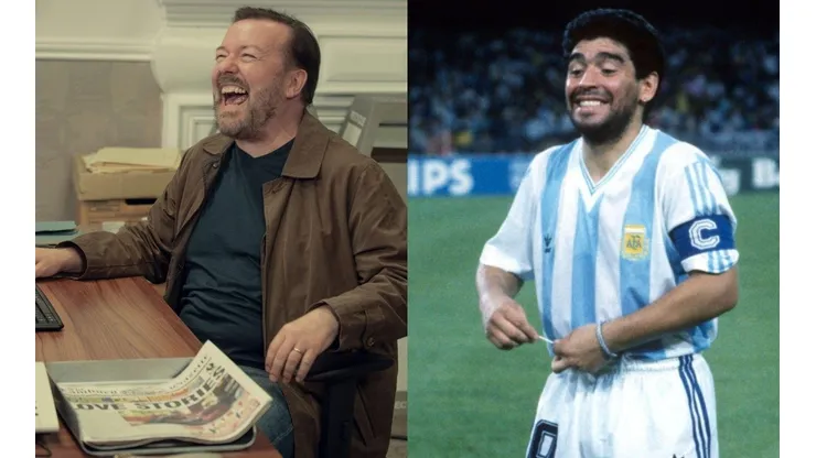 La referencia de Ricky Gervais a Maradona en After Life 3.
