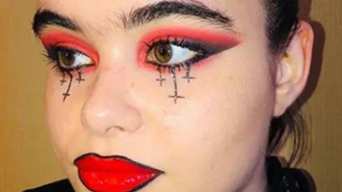 El maquillaje de Kat en Euphoria, en HBO Max.