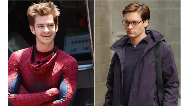 Andrew Garfield y Tobey Maguire, juntos en el cine.
